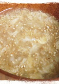 簡単★基本の中華風たまごスープ