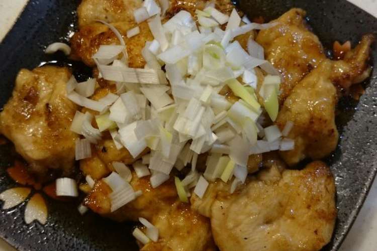 味ポンと胸肉で揚げないさっぱり油淋鶏 レシピ 作り方 By Atsu クックパッド 簡単おいしいみんなのレシピが352万品