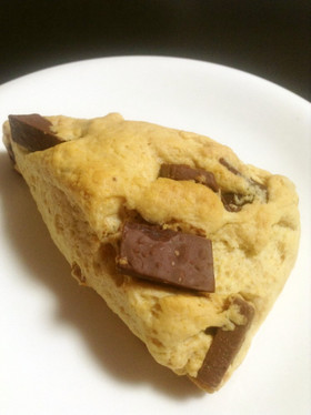超簡単♪チョコバナナくるみスコーン♪