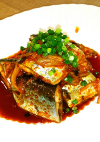 さんま⭐キムチ入り煮付け⭐美味しい煮魚⭐