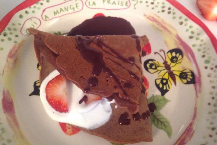 パリス チョコレート クレープ レシピ 作り方 By Ivanka クックパッド 簡単おいしいみんなのレシピが376万品
