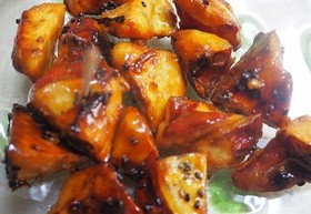かんたん焼き大学いも