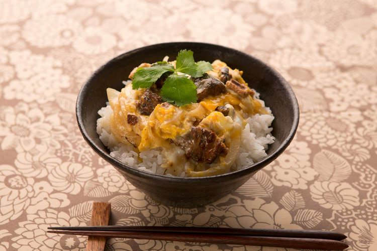 いわしの蒲焼 ミルク卵とじ丼 レシピ 作り方 By 雪印メグミルク クックパッド