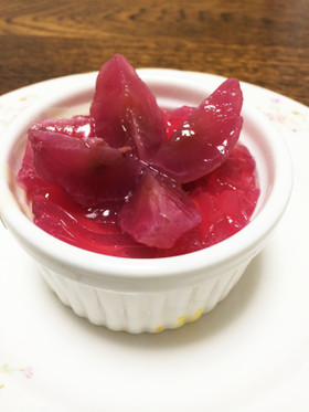 クリームチーズプリンぶどうのジュレ