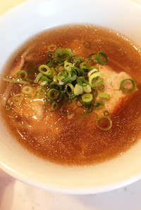 簡単 レンコンと鳥肉のスープ