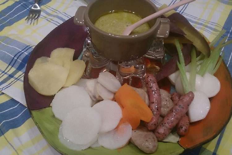秋野菜の バーニャカウダ レシピ 作り方 By ナピト クックパッド 簡単おいしいみんなのレシピが366万品