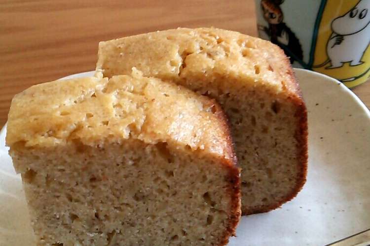 ホームベーカリーにお任せ バナナケーキ レシピ 作り方 By リオマママ クックパッド 簡単おいしいみんなのレシピが350万品