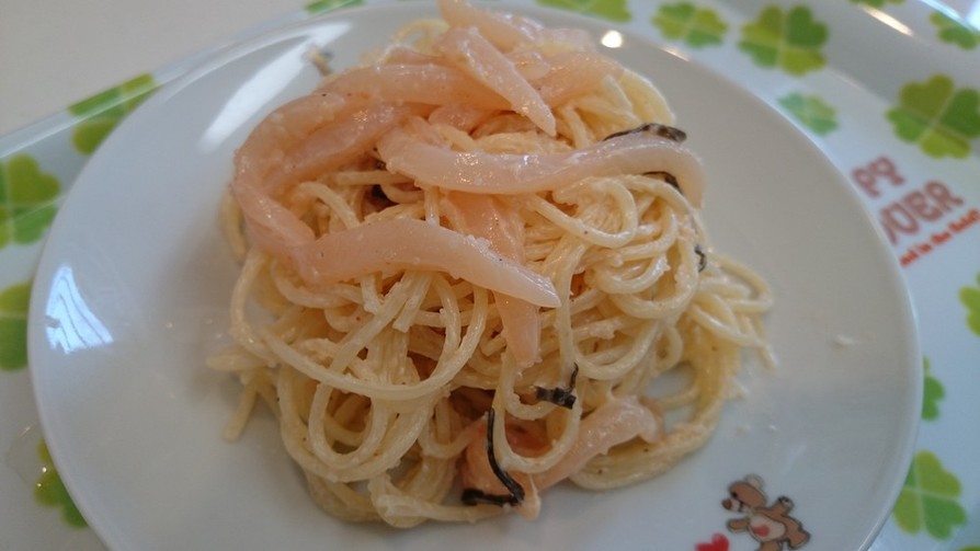 コストコ☆いか明太柚子風味でスパサラダ♪の画像