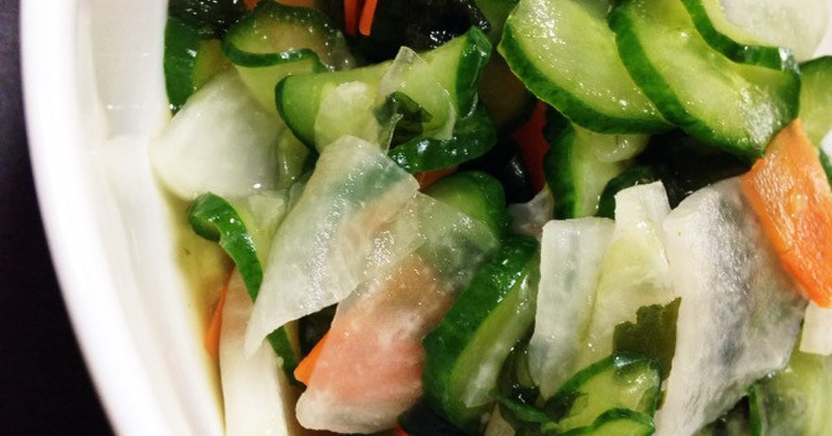 大根ときゅうりの酢の物 by テンテン☆ 【クックパッド】 簡単おいしいみんなのレシピが317万品