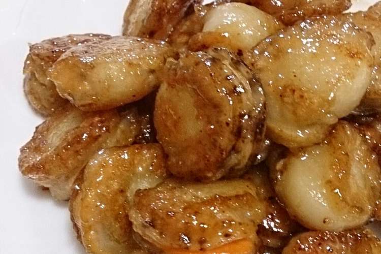 美味い ご飯のお供にホタテの甘辛炒め レシピ 作り方 By あい7もも3 クックパッド 簡単おいしいみんなのレシピが364万品