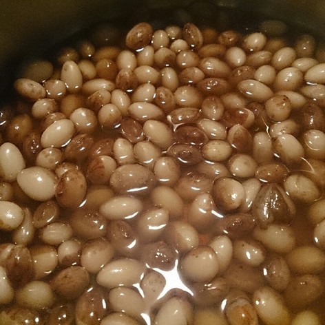 ふっくら煮豆