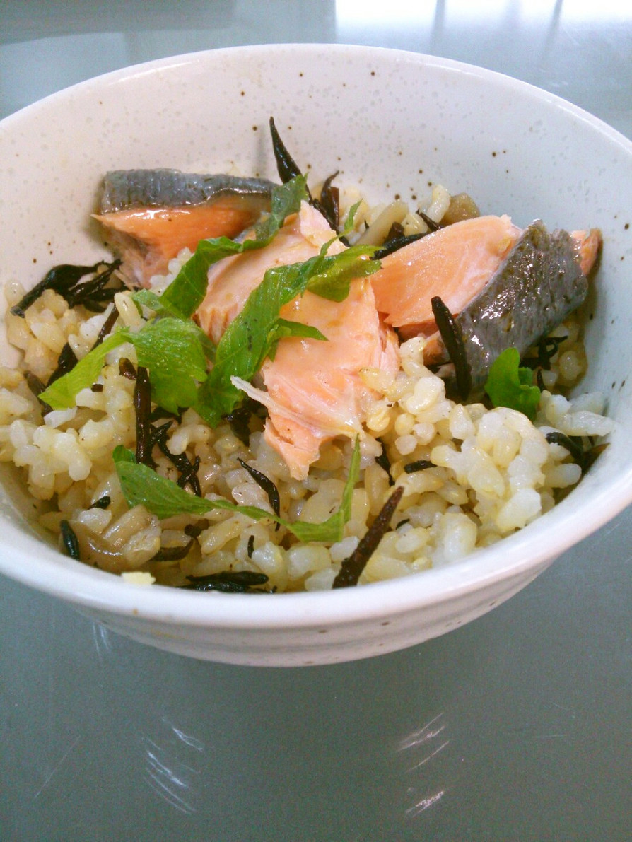 簡単作り置き✩鮭とひじきの混ぜご飯の画像