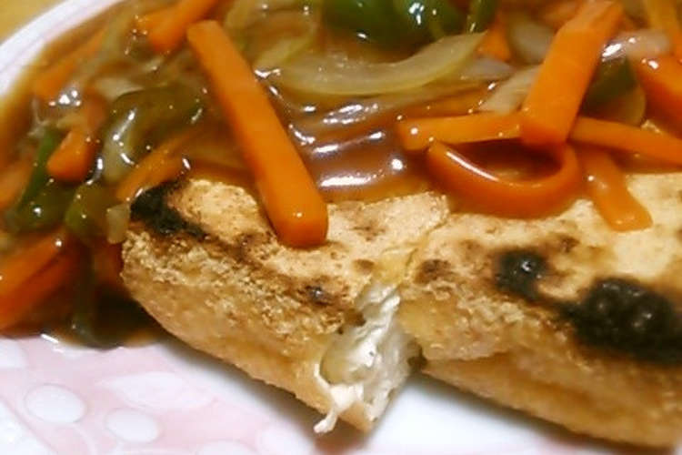 厚揚げの甘酢野菜あんかけ レシピ 作り方 By 単 クックパッド 簡単おいしいみんなのレシピが352万品