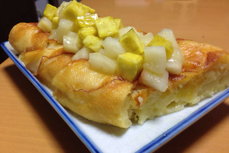 さつまいもとりんごの簡単炊飯器ケーキ レシピ 作り方 By 木陰のかたつむり クックパッド