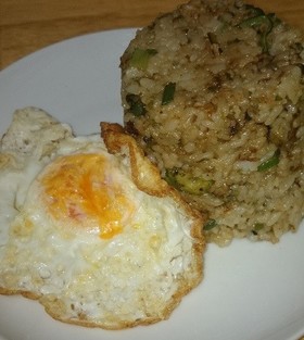 緑野菜のネコムライスエッグ