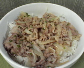 *豚塩丼*