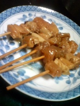 圧力鍋DEおでんの牛すじ串