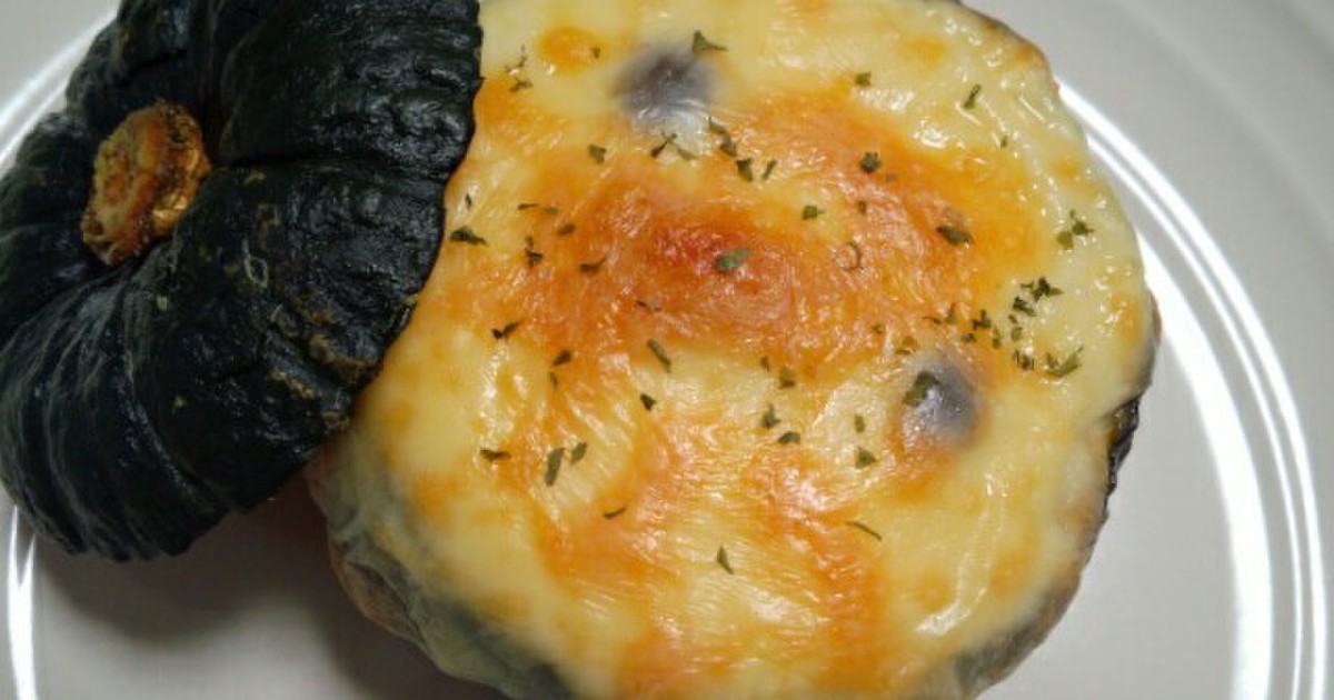 坊ちゃんかぼちゃ丸ごとドリア(グラタン) by もへほっぺ 【クックパッド】 簡単おいしいみんなのレシピが354万品