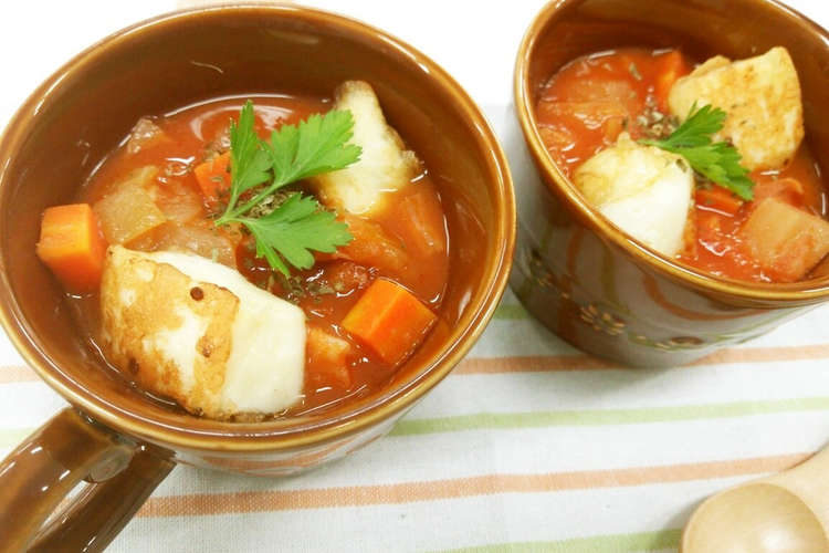 ミネストローネ With ハルミチーズ レシピ 作り方 By 石川はるみ クックパッド 簡単おいしいみんなのレシピが352万品