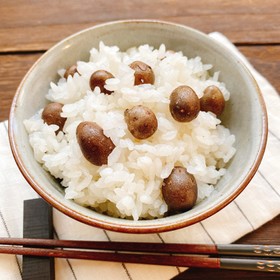 自然薯のむかごご飯