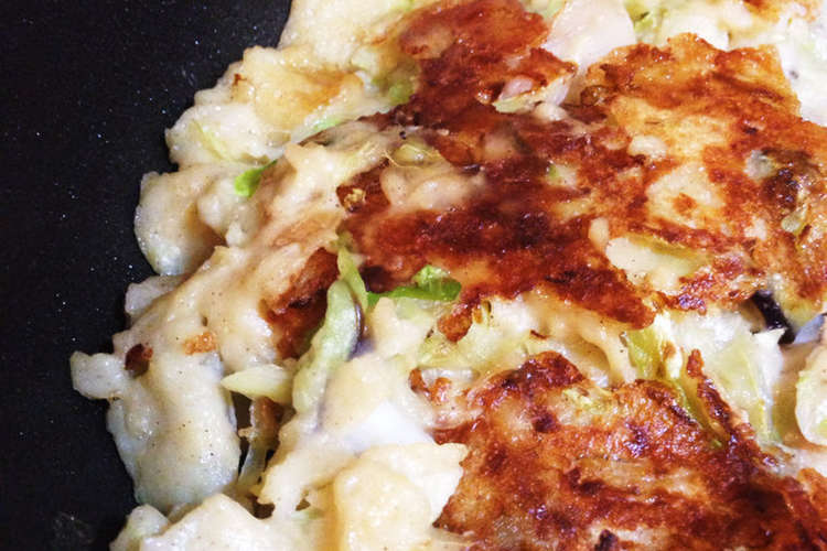 たこ焼きの粉でお好み焼き レシピ 作り方 By ﾊﾟｸﾊﾟｸ クックパッド 簡単おいしいみんなのレシピが360万品