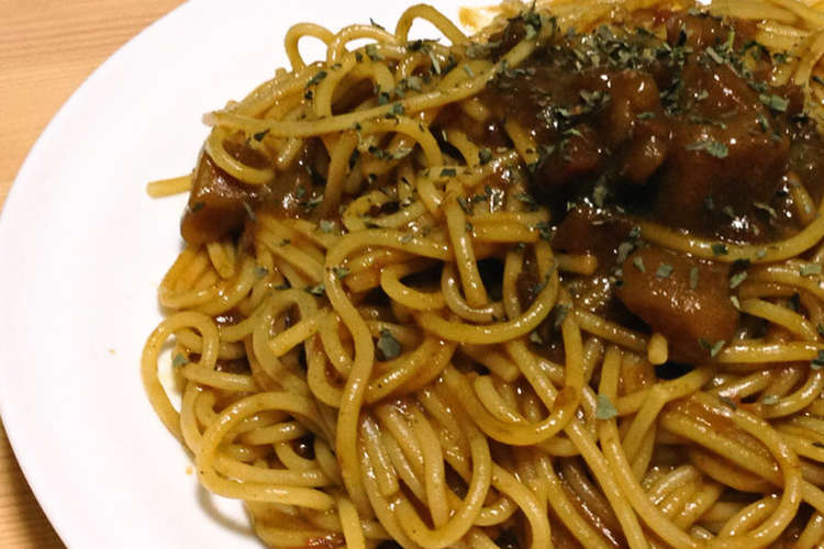 インスタントカレーで作る カレーパスタ レシピ 作り方 By あっくん7924 クックパッド