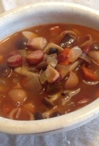 俺の簡単ミネストローネ