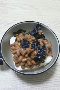 柚子胡椒の納豆ご飯