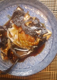 コジマの煮魚が食べた～ぃ♡石鯛カブト煮