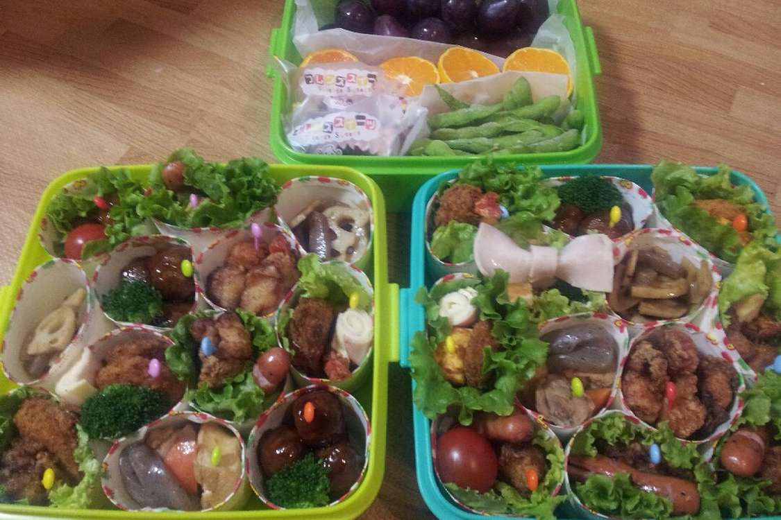 運動会に 紙コップで取りやすいお弁当 レシピ 作り方 By なずゅぷーん クックパッド 簡単おいしいみんなのレシピが379万品