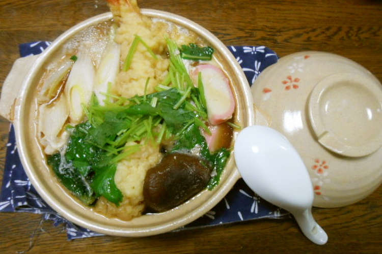 温まる 絶品鍋焼きうどん レシピ 作り方 By えりにゃんた クックパッド 簡単おいしいみんなのレシピが372万品