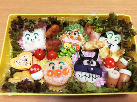 キャラ弁☆アンパンマンの運動会弁当☆