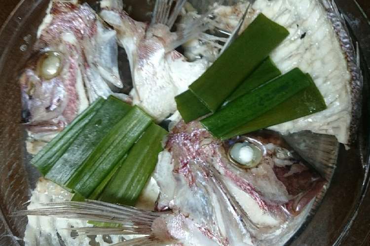 超簡単 フライパンでできる鯛の酒蒸し レシピ 作り方 By モカボーイ クックパッド 簡単おいしいみんなのレシピが377万品