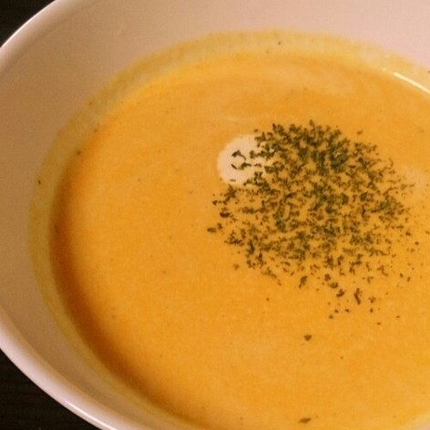 栗味かぼちゃの簡単スープ