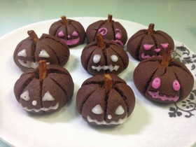 ハロウィン☆ブラックココアクッキー