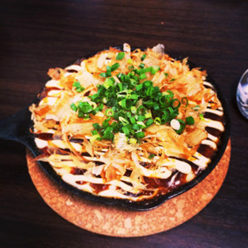 スキレットで!ふわとろ山芋鉄板!