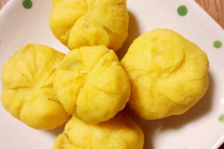 焼き芋アレンジ 茶きん絞り レシピ 作り方 By Kumi クックパッド 簡単おいしいみんなのレシピが360万品