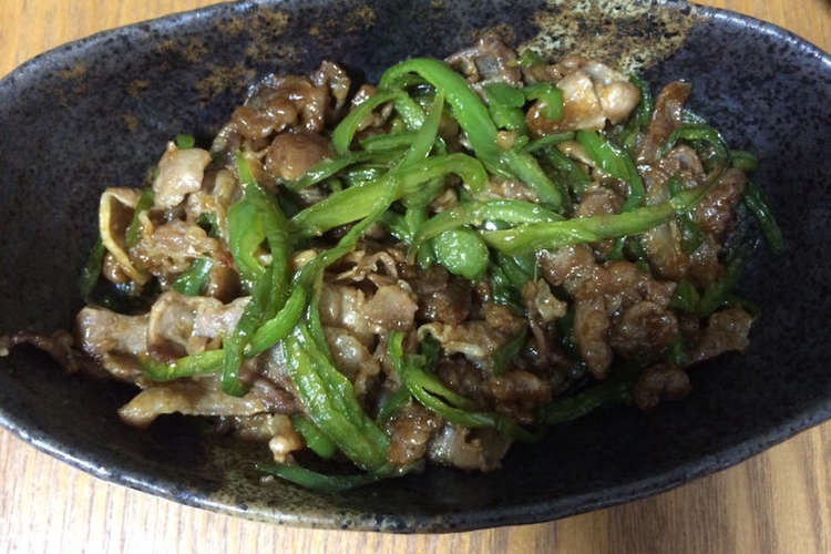 男料理 旦那ちんの青椒肉絲 レシピ 作り方 By 見習い主婦ゆん クックパッド 簡単おいしいみんなのレシピが360万品