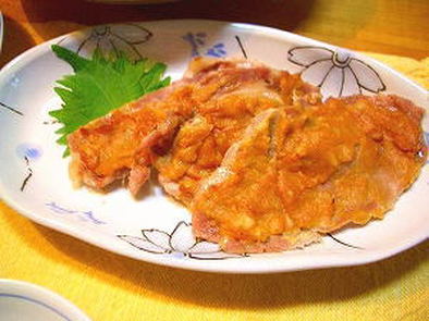 豚肉のニンニク味噌焼きの写真