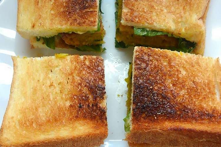 コロッケサンドトースト レシピ 作り方 By クックciguem クックパッド