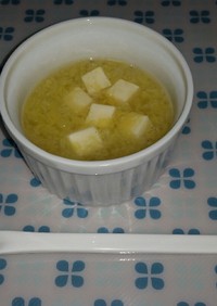 白菜とお豆腐のスープ（離乳食7ヵ月）