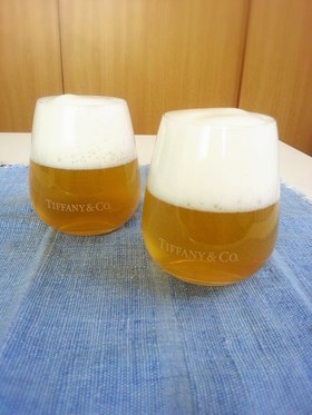 まるでビール!☆ぶどうゼリー