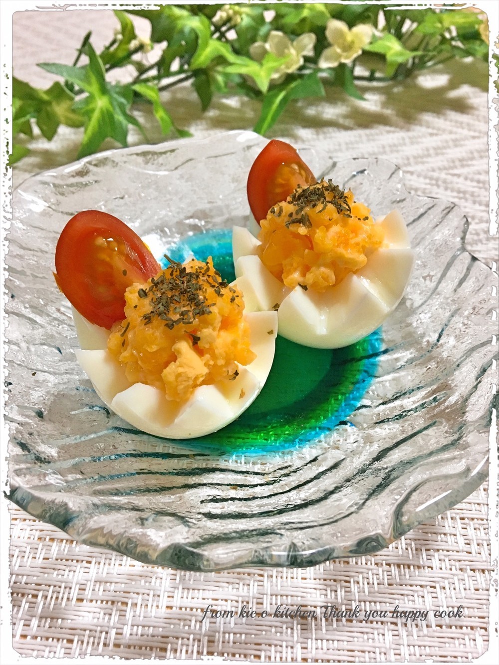 お花のゆで卵 お弁当 オードブル レシピ 作り方 By 結真は道産子 クックパッド 簡単おいしいみんなのレシピが353万品