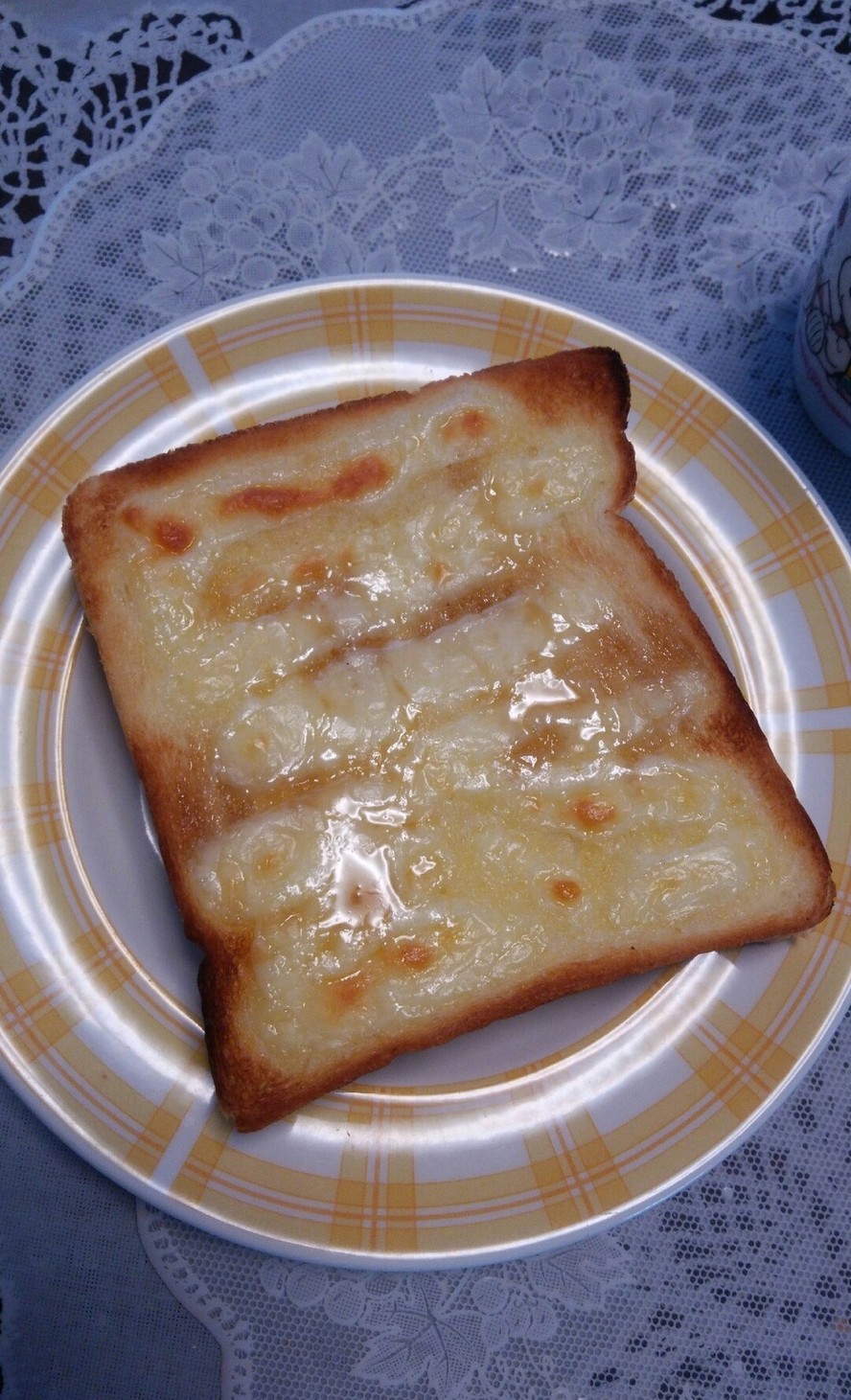 メイプルチーズトーストの画像