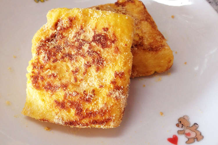離乳食 中期 きなこフレンチトースト レシピ 作り方 By Buuuxbuuu クックパッド 簡単おいしいみんなのレシピが360万品