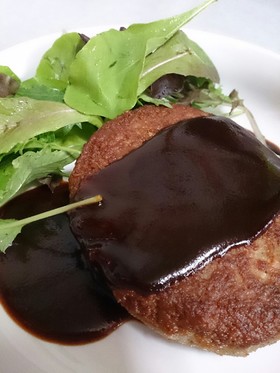 風邪ひきさんに!れんこんバーグ