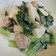 厚切りレンコンと小松菜のあっさりサラダ
