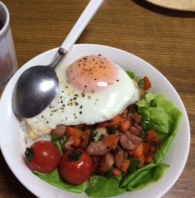 簡単!カフェ風ランチ