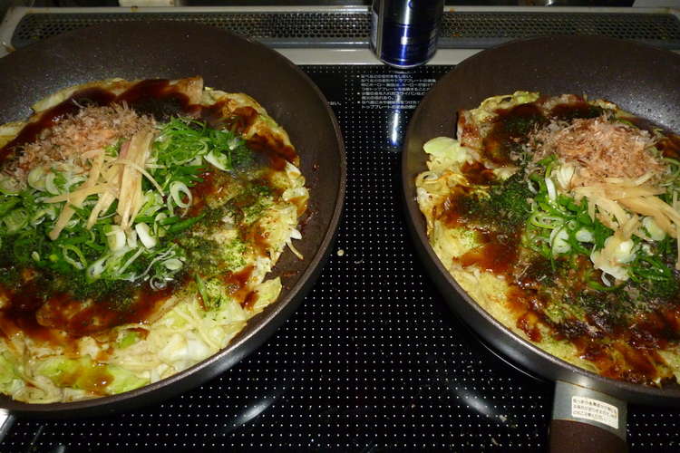 小麦粉 水無し カリカリふわふわお好み レシピ 作り方 By 恭次君の奥さん クックパッド 簡単おいしいみんなのレシピが355万品