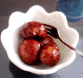 我が家の栗の渋皮煮